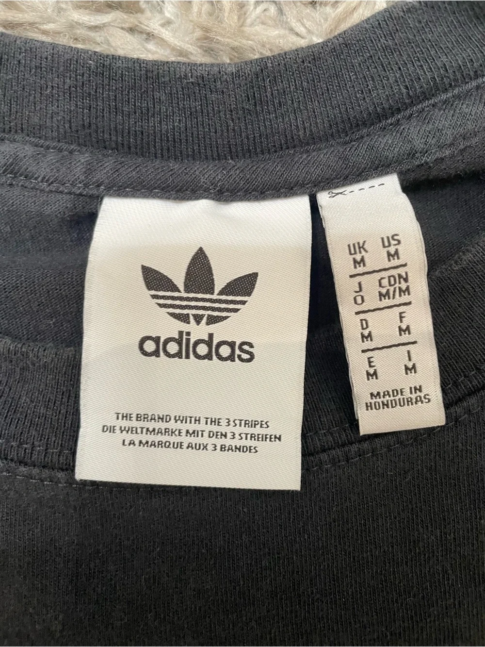 Adidas Skeletreffy Graphic T-Shirt Size M Black